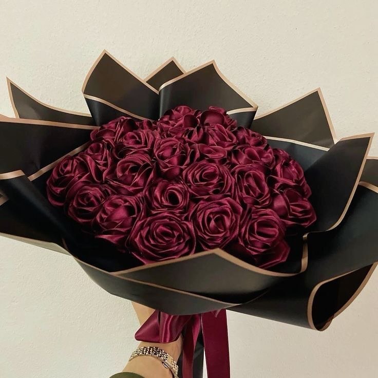 Deep red roses